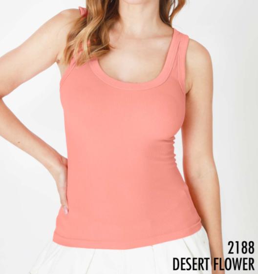 Styling Seamless Reversible Ribbed Tank (8 Options)