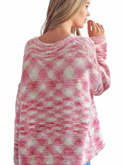Comfortable Fuzzy Chunky Oversize Sweater (2 Options)