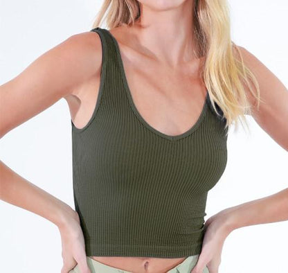 Contemporary Seamless Reversible Tank (6 Options)