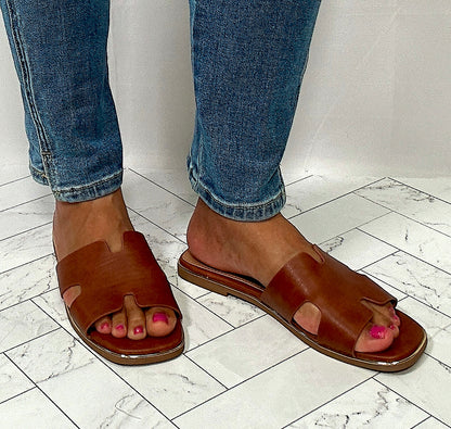 Walking in Comfort Corkys Picture Perfect Flat Sandals (3 Options)