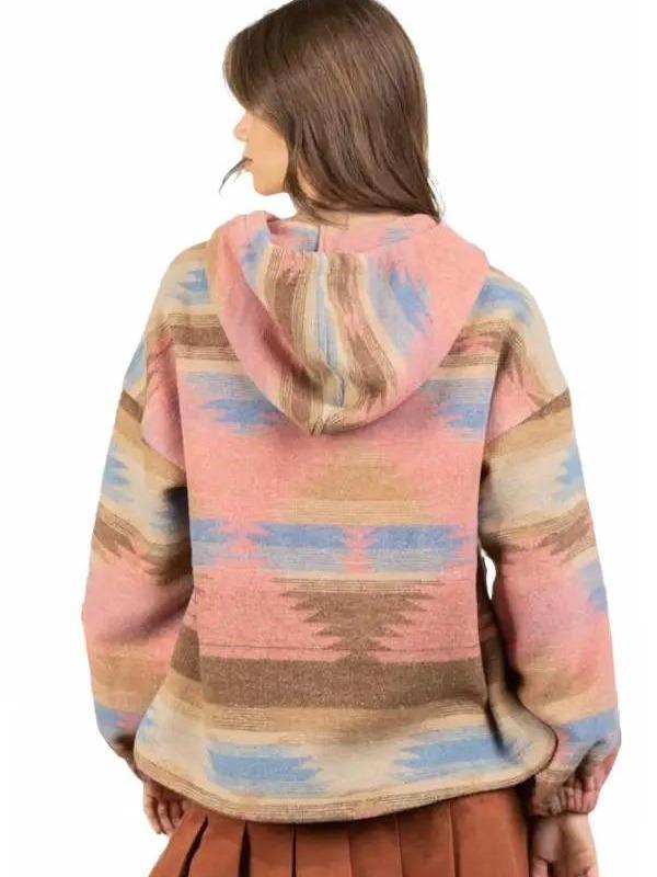 Aztec Hooded Sweatshirt (2 Options)